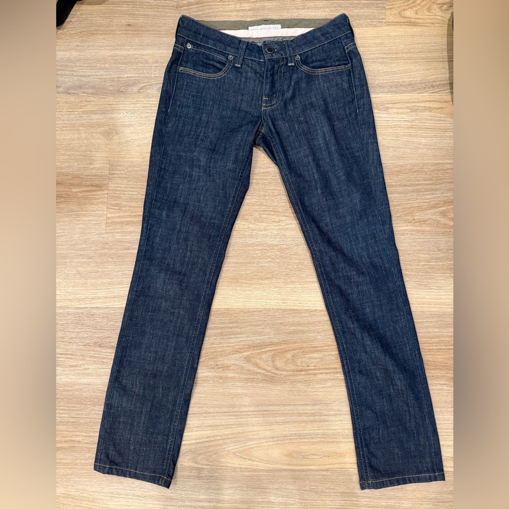 Authentic Stella McCartney dark wash denim jeans. Made in Italy. Size 26